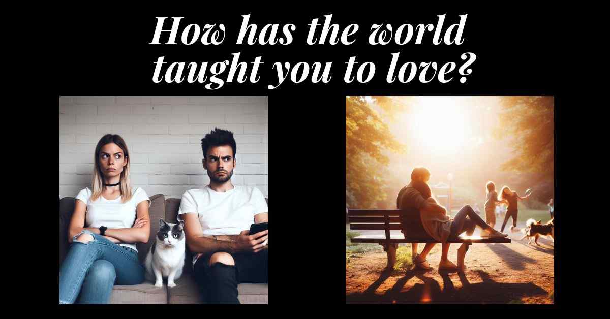 How has the world taught you to love(video)